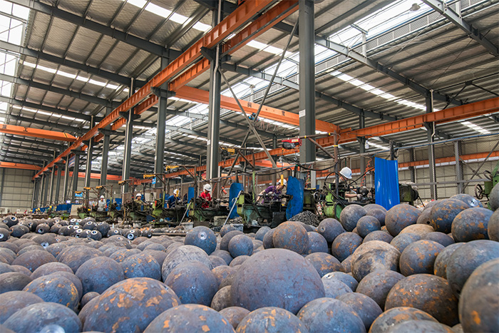 巴中网架配件车间